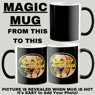 Personalised - Add Your Dog Photo Here - Morphing Magic Mug