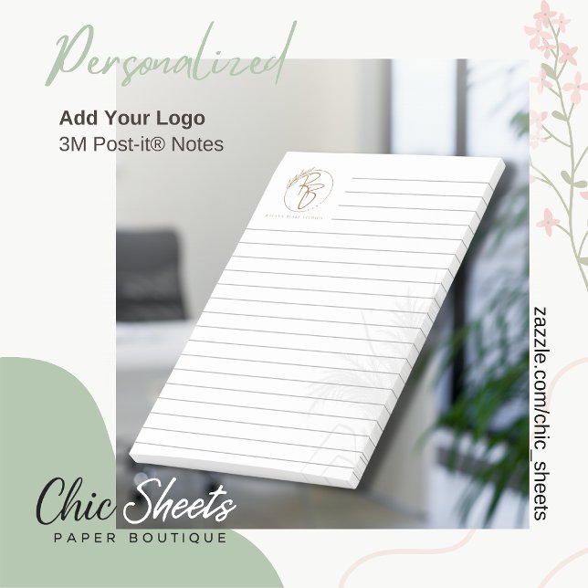 Personalised “Add Your Logo” 3M Post-it® Notes (Creator Uploaded)