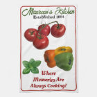 Personalised 'Add Your Name' Kitchen Dish Towel