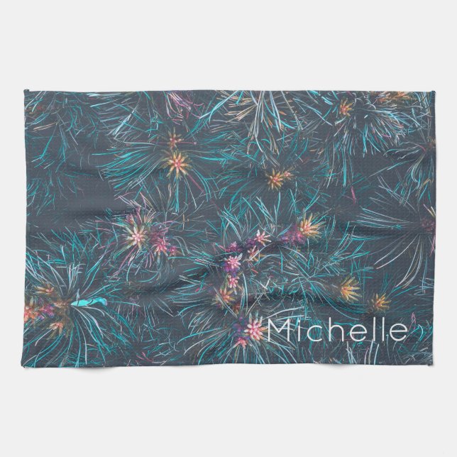 Personalised Add Your Own Name Kitchen Towel (Horizontal)