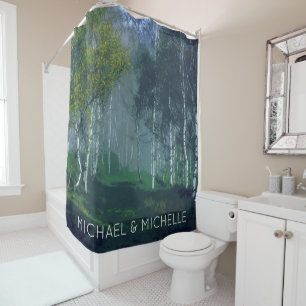 Personalised Add Your Own Name Shower Curtain
