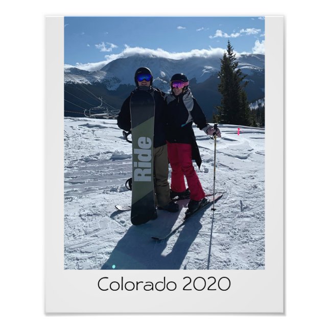 Personalised Add Your Own Photo Print (Front)