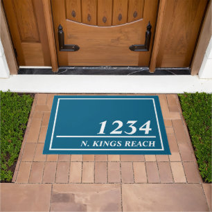Personalised Address Doormat