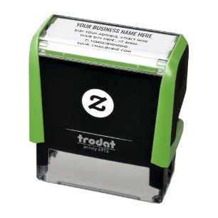 Personalised Address Name Info Professional Stamp