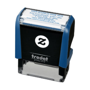 Personalised Address Self-inking Stamps Template