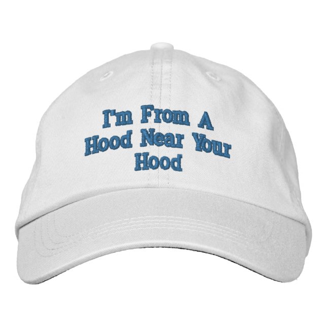 Personalised Adjustable Hat (Front)