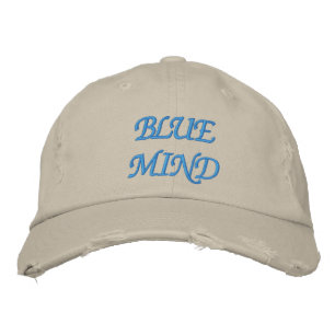 Personalised Adjustable Hat - BLUE MIND