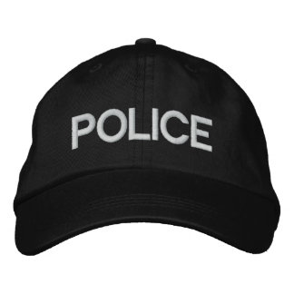 Personalised Adjustable Hat POLICE
