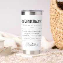 Personalised Administrator Funny