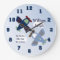 Personalised Adorable Aeroplanes Nursery Clock