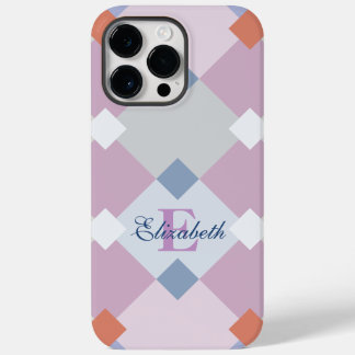 Personalised Adorable Geometric Diamond Shape Case-Mate iPhone 14 Pro Max Case