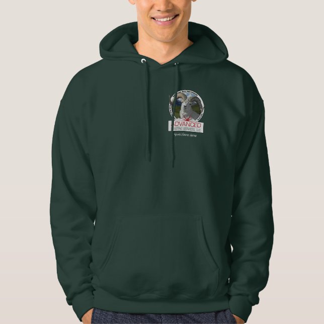 Personalised Advanced Blasting Polychrome Hoodie (Front)