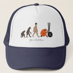 Personalised Aeroplane Mechanic Engineer Dad Trucker Hat