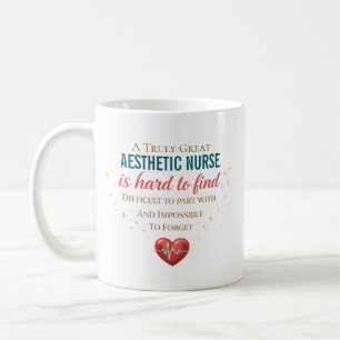 Personalised Aesthetic Nurse Appreciation Quote Coffee Mug