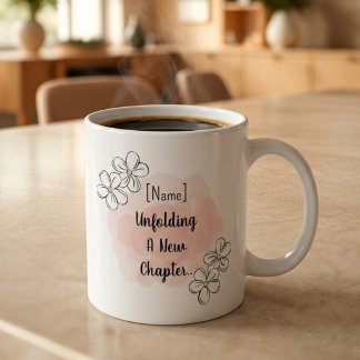 Personalised Aesthetic Watercolor Birthday Mug