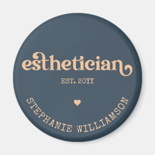Personalised Aesthetician Cosmetologist Beautician Magnet