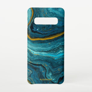 Personalised Agate Handwritten Name Trendy Modern Samsung Galaxy Case