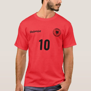 Personalised Albania National Team Jersey T-Shirt