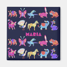 Personalised Alebrije Mexican Animals Folk Art