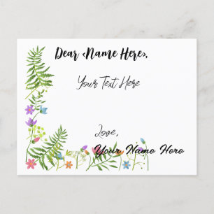 Personalised All Purpose Greetings Card