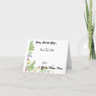 Personalised All Purpose Greetings Card
