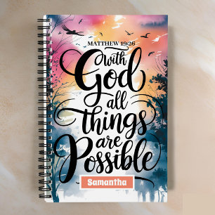 Personalised All Things Are Possible Journal