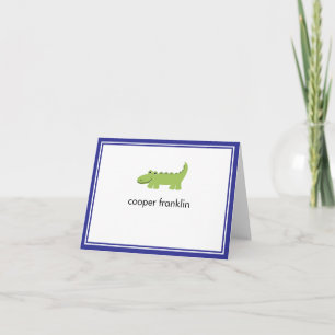Personalised Alligator Card