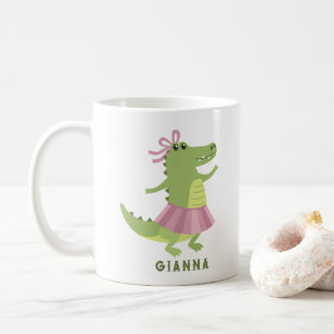 Personalised Alligator Coffee Mug