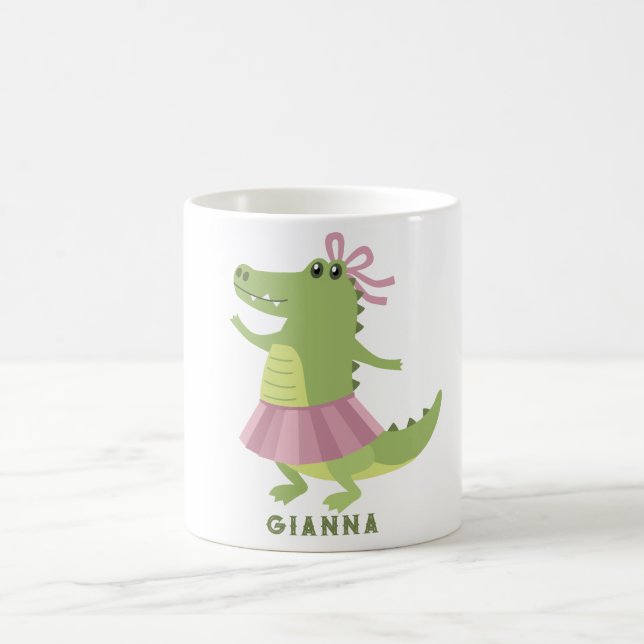 Personalised Alligator Coffee Mug (Center)