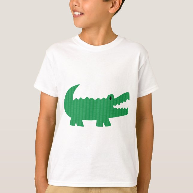 Personalised alligator print T-Shirt (Front)