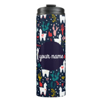 Personalised Alpaca Thermal Tumbler