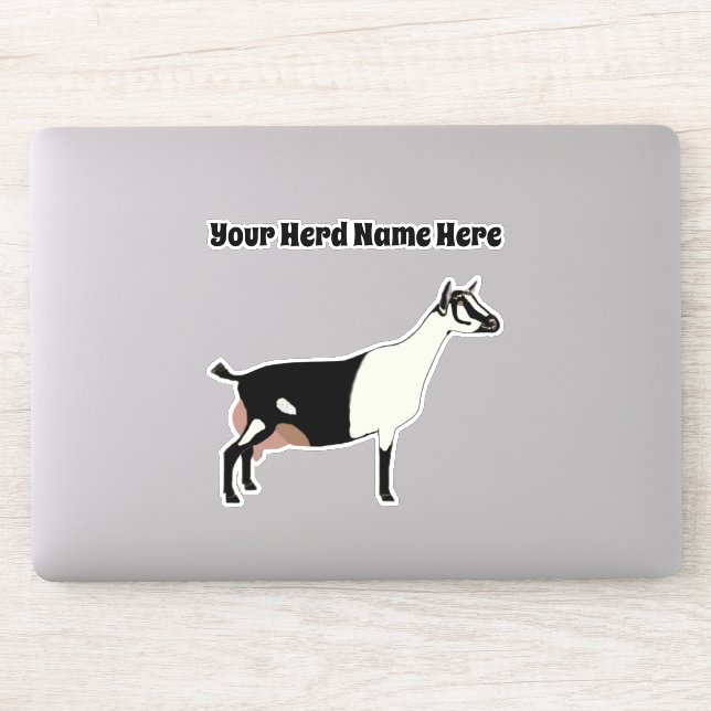 Personalised Alpine Dairy Goat (Computer)