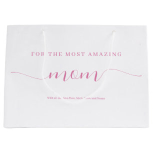 Personalised Amazing Mum Bundle Gift Set Large Gift Bag