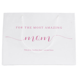 Personalised Amazing Mum Bundle Gift Set Large Gift Bag