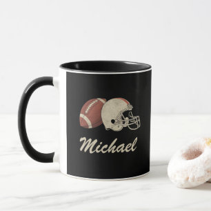 Personalised American Football Game Sports Lover Mug