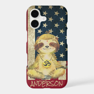Personalised American Peace Sloth