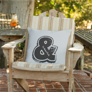 Personalised Ampersand Pillow