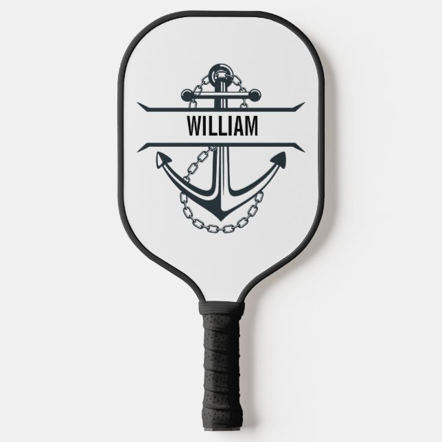 Personalised Anchor Pickleball Paddle (Front)