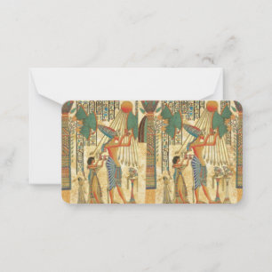 Personalised Ancient Egypt Flat Note Card