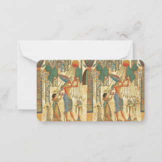 Personalised Ancient Egypt Flat Note Card