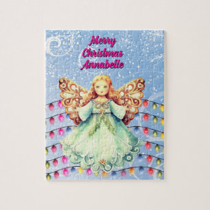 Personalised Angel Christmas  Jigsaw Puzzle