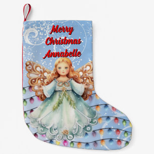 Personalised Angel Christmas Stocking