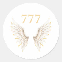 Personalised Angel Number with Elegant Wings