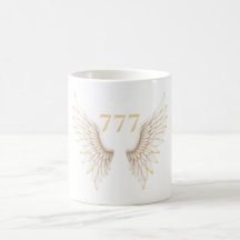 Personalised Angel Number with Elegant Wings