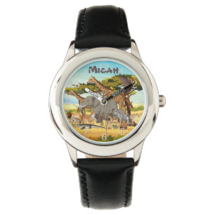 Personalised Animals of Africa Watch