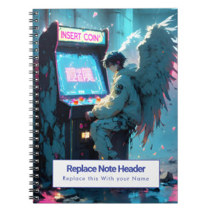 Personalised Anime Themed Notebook
