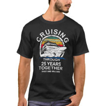 Personalised Anniversary Cruise Shirt For Couple