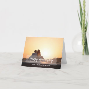 Personalised Anniversary Gifts - Custom Couple Holiday Card