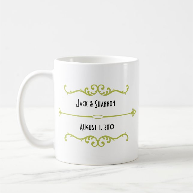 Personalised Anniversary Mug Gift (Left)