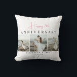 Personalised Anniversary Photo Pillow for Couples<br><div class="desc">Celebrate love and memories with this Personalised Anniversary Photo Pillow for Couples, the perfect keepsake for your special day. Soft, cosy, and beautifully designed, this pillow lets you showcase your favourite photos and names, creating a heartfelt piece of home décor that tells your love story. Whether you’re celebrating your 1st,...</div>